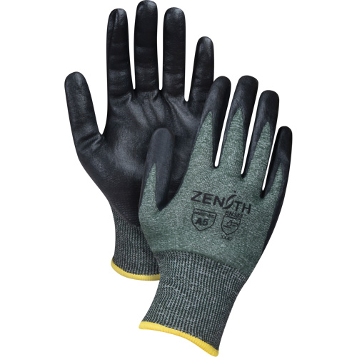 Gants l&eacute;gers et haute dext&eacute;rit&eacute; r&eacute;sistants &agrave; la coupe, Taille T-Grand, Calibre 18, Rev&ecirc;tement Mousse de nitrile, Enveloppe en Nylon/PEHP/Spandex, ASTM ANSI niveau A5 We Share Industrial Supply