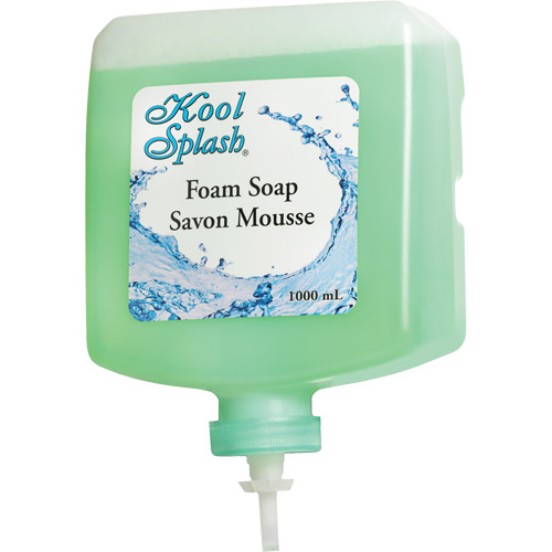 Savon apaisant &agrave; l'alo&egrave;s Kool Splash, Mousse, 1000 ml, Parfum&eacute; We Share Industrial Supply
