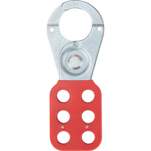 Safety Lockout Hasp, Red We Share Industrial Supply