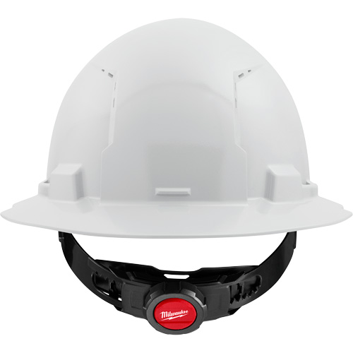 Full Brim Hardhat, Meets CSA Type 1, Ratchet Suspension, Vented We Share Industrial Supply