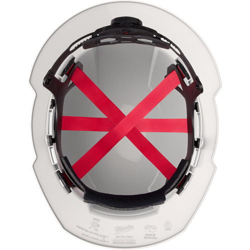 Casque de s&eacute;curit&eacute; &agrave; bord complet, R&eacute;pond aux normes CSA type 1, Suspension Rochet, Ventil&eacute; We Share Industrial Supply