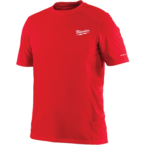 Workskin Short Sleeve Shirt, Men's, Small, Red We Share Industrial Supply