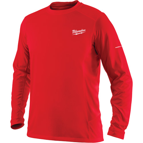 Workskin Long Sleeve Shirt, Men's, Small, Red We Share Industrial Supply