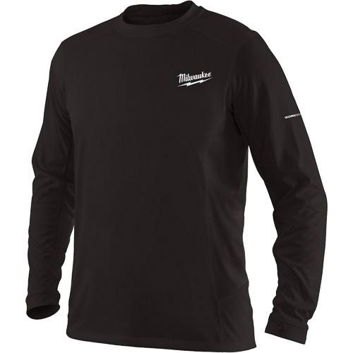 Workskin Long Sleeve Shirt, Men's, Small, Black We Share Industrial Supply