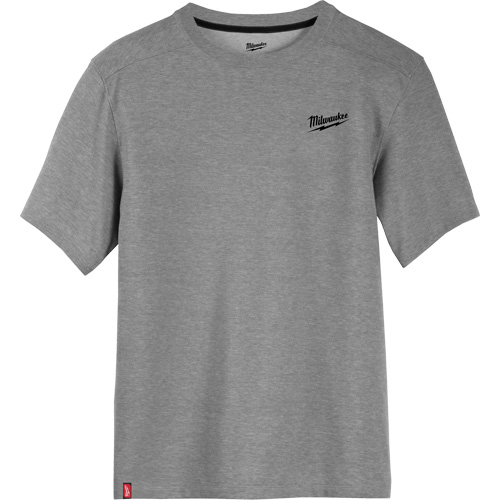 T-shirt de travail hybride, Hommes, Petit, Gris We Share Industrial Supply