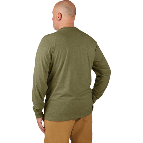 Hybrid Work Tee Shirt, Men's, Small, Green We Share Industrial Supply