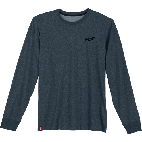 Hybrid Work Tee Shirt, Men's, Small, Blue We Share Industrial Supply