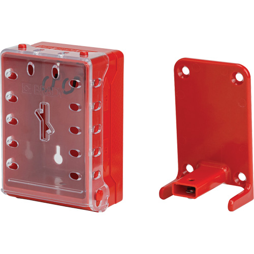 Boîte de verrouillage ultra compacte, Rouge We Share Industrial Supply