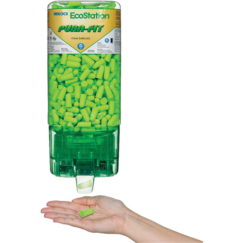 Pura-Fit Earplugs TouchFree EcoStation&reg; Dispenser Starter Kit We Share Industrial Supply