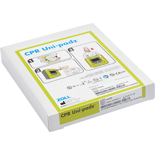 &eacute;lectrodes RCR pour adultes & enfants Uni-Padz, Zoll AED 3 Pour, Classe 4 We Share Industrial Supply