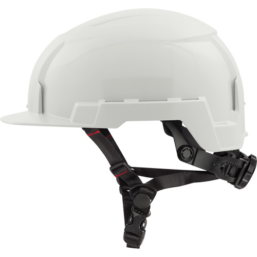 Casque &agrave; bordure avant avec support &agrave; lampe de poche Bolt, Suspension Rochet We Share Industrial Supply