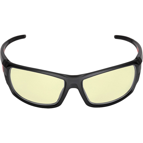 Lunettes de s&eacute;curit&eacute; performantes, Lentille Jaune, Antibu&eacute;e/Anti-&eacute;gratignures, ANSI Z87+/R&eacute;pond ou surpasse la norme CSA Z94.3 We Share Industrial Supply