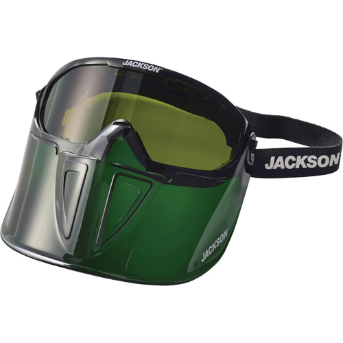 Lunettes Premium GPL500 avec &eacute;cran facial amovible, Lentille 3,0, Antibu&eacute;e, Ventilation Indirecte We Share Industrial Supply