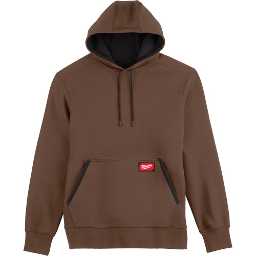 Midweight Pullover Hoodie, Men's, Small, Brown We Share Industrial Supply