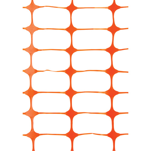 Snow Fence, 50' L x 4' W, Orange We Share Industrial Supply