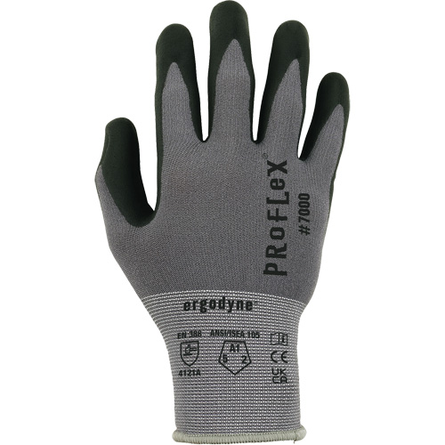 Gants enduits ProFlex 7000, Taille Petit, Calibre 15, Rev&ecirc;tement Mousse de nitrile, Enveloppe en Nylon/Spandex, ASTM ANSI niveau A1/EN 388 niveau 1/EN 388 niveau A We Share Industrial Supply