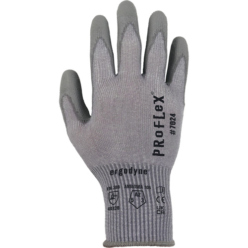 Gants r&eacute;sistant &agrave; la coupe Proflex 7024, Taille Petit, Calibre 13, Rev&ecirc;tement Polyur&eacute;thane, Enveloppe en Polyester/PEHP/Spandex, ASTM ANSI niveau A2/EN 388 niveau B We Share Industrial Supply
