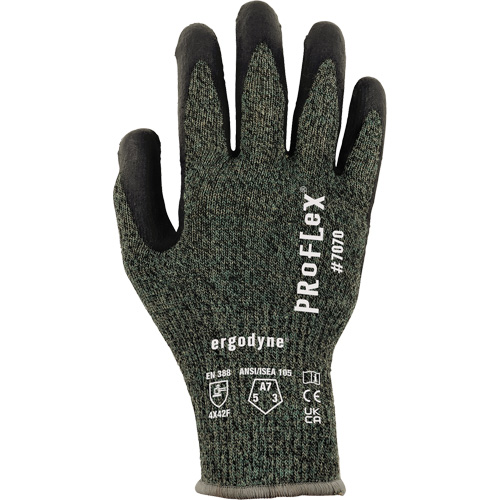 Gants enduit de nitrile r&eacute;sistant &agrave; la coupe ProFlex 7070, Taille Petit, Calibre 13, Rev&ecirc;tement Nitrile, Enveloppe en Aramide, ASTM ANSI niveau A7/EN 388 niveau F We Share Industrial Supply