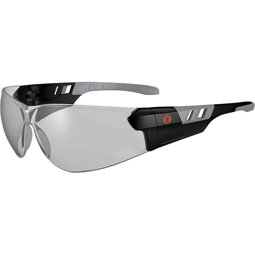 Lunettes de s&eacute;curit&eacute; sans monture Skullerz SAGA, Lentille Int&eacute;rieur/ext&eacute;rieur, Antibu&eacute;e/Anti-&eacute;gratignures, ANSI Z87+/R&eacute;pond ou surpasse la norme CSA Z94.3 We Share Industrial Supply