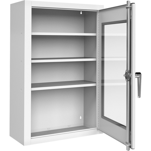 Lockable Medicine Cabinet with Plexiglas Door We Share Industrial Supply