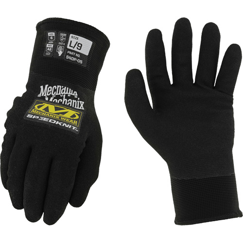 Gants thermiques Speedknit Thermal, Taille 7, Calibre 15, Rev&ecirc;tement Nitrile, Enveloppe en Nylon, ASTM ANSI niveau A2 We Share Industrial Supply