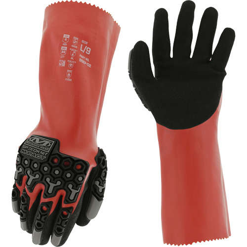 Gants r&eacute;sistants aux produits chimiques Speedknit M-Pact, Taille 7, PEHP We Share Industrial Supply