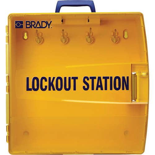 Poste de verrouillage accessible, Cadenas Aucune, Capacit&eacute; de 40, Cadenas Non compris We Share Industrial Supply