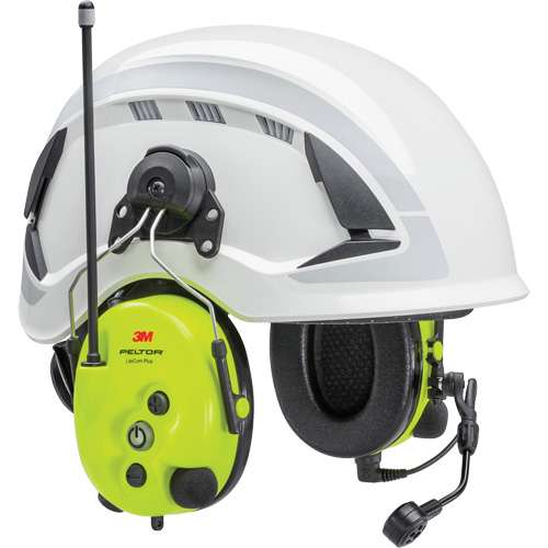 Casque d'&eacute;coute Peltor LiteCom Plus, Style Fixation pour casque We Share Industrial Supply