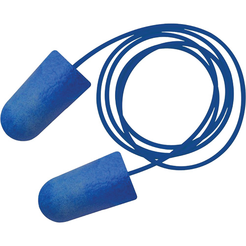 Food Pro Bullet BioSoft BioBased Metal Detectable Earplugs, Corded, One-Size, Bulk - Box, 32 NRR dB We Share Industrial Supply