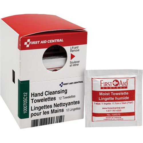 SmartCompliance&reg; Refill Cleansing Wipes, Towelette, Hand Cleaning We Share Industrial Supply