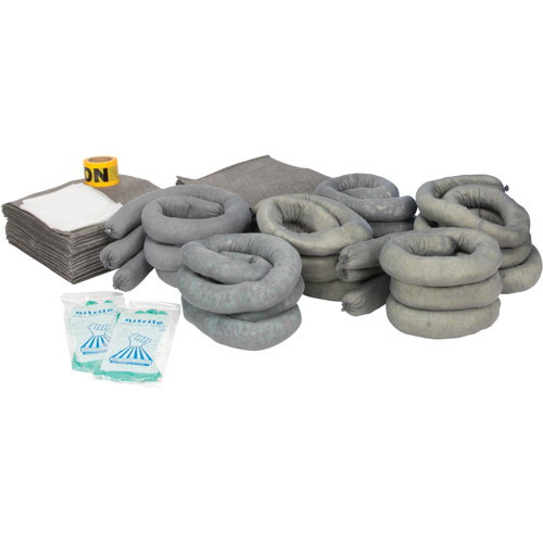 Ensemble de remplissage de trousse de lutte contre les d&eacute;versements, Universel We Share Industrial Supply