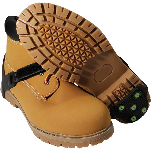Dispositif de traction de talon Icetred, Caoutchouc/Carbure de tungst&egrave;ne, Traction Crampon, Taille unique We Share Industrial Supply