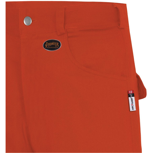 7765 Pantalon cargo de s&eacute;curit&eacute; haute visibilit&eacute; r&eacute;sistant aux arcs &eacute;lectriques FR-Tech 88/12, 30, x 32, Orange haute visibilit&eacute;, 10 cal/cm² We Share Industrial Supply