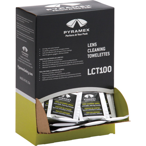 Lingettes nettoyantes pour lentilles We Share Industrial Supply