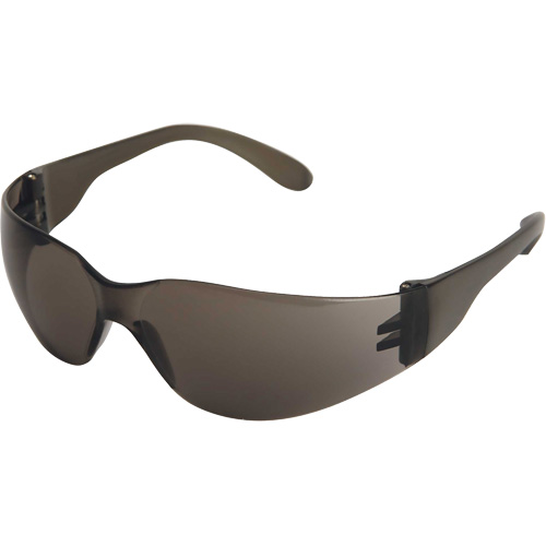 X300 Safety Glasses, Smoke Lens, Anti-Scratch, ANSI Z87+/Meets/Exceeds CSA Z94.3 We Share Industrial Supply