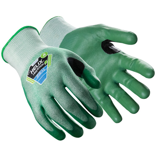 Gants r&eacute;sistants aux coupures Helix 3050, Taille 5/2T-petit, Calibre 18, Rev&ecirc;tement Nitrile, Enveloppe en Polyester/Fibre de verre/PEHP, ASTM ANSI niveau A6 We Share Industrial Supply