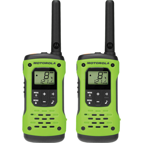 Radios bidirectionnelles TalkAbout T600 s&eacute;rie H2O, Bande FRS/GMRS, 22 canaux, Port&eacute;e 56 km We Share Industrial Supply