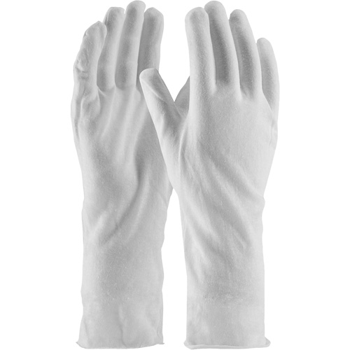 CleanTeam&reg; Premium Inspection Gloves, Cotton, Unhemmed Cuff, One Size We Share Industrial Supply