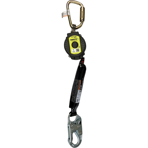 Miller TurboLite+ Personal Fall Limiter, 6', Web, Stationary We Share Industrial Supply