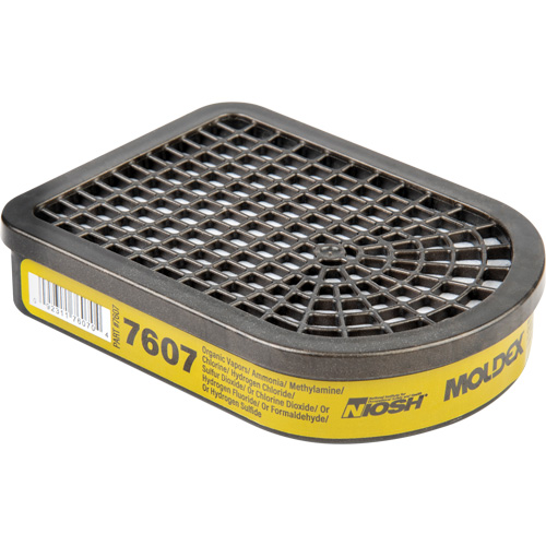 Cartouche pour respirateur semi-rectangulaire, Cartouche gaz/vapeur, Gaz multiples/Vapeurs We Share Industrial Supply