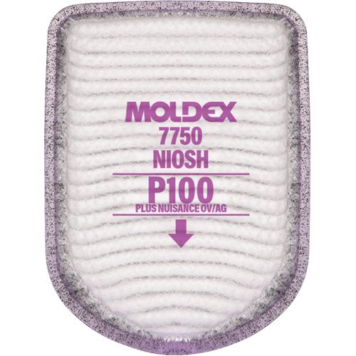 Filtre pour respirateur semi-rectangulaire, Filtre contre les particules avec suppresion de vapeurs nuisibles, Vapeurs organiques/Gaz acides/P100 We Share Industrial Supply