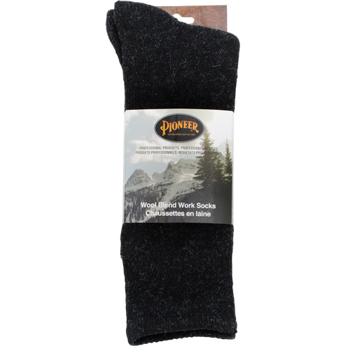 124B Thermal Socks, Unisex, One Size, Black, Wool Blend We Share Industrial Supply