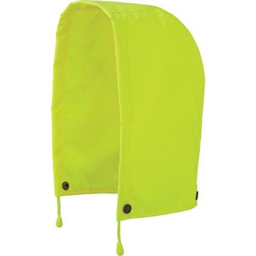 5401H Capuchon pour manteau de s&eacute;curit&eacute; imperm&eacute;able haute visibilit&eacute; ind&eacute;chirable en 300D trilob&eacute;, Jaune lime haute visibilit&eacute;, Polyester We Share Industrial Supply