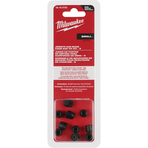 Ensemble de petits embouts pour bouchons d'oreilles de chantier We Share Industrial Supply