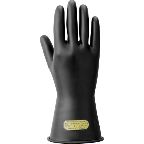 Gants isolants pour travaux &eacute;lectriques, ASTM classe 00, Taille 7, 11" lo We Share Industrial Supply