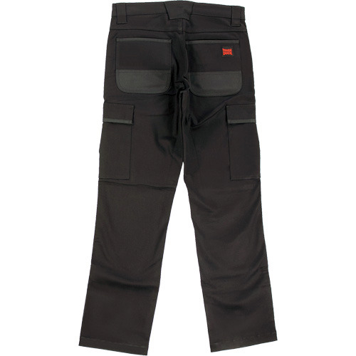 WP100 Work Pants, Cotton/Spandex, Black, Size 0, 30 Inseam We Share Industrial Supply