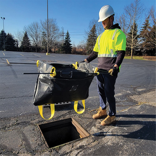 3' x 3' Sentinel&reg; Woven Silt Bag Storm We Share Industrial Supply
