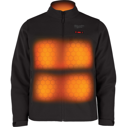 M12 Heated Toughshell Jacket (Jacket Only), Men's, Large, Black We Share Industrial Supply