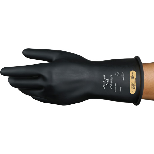 Ultra-Lightweight Electrical Insulating Gloves, ASTM Class 00, Size 7, 11" L We Share Industrial Supply