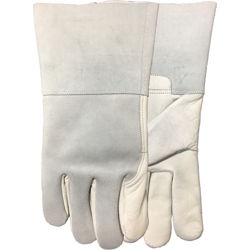 2757E Fabulous Fabricator Fitter's Gloves, Small, Grain Cowhide Palm, Cotton Fleece Inner Lining We Share Industrial Supply